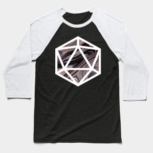 D20 Decal Badge - Desecration Baseball T-Shirt